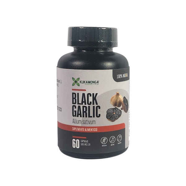 AJO NEGRO 60CAPS 500mg KUKAMONGA