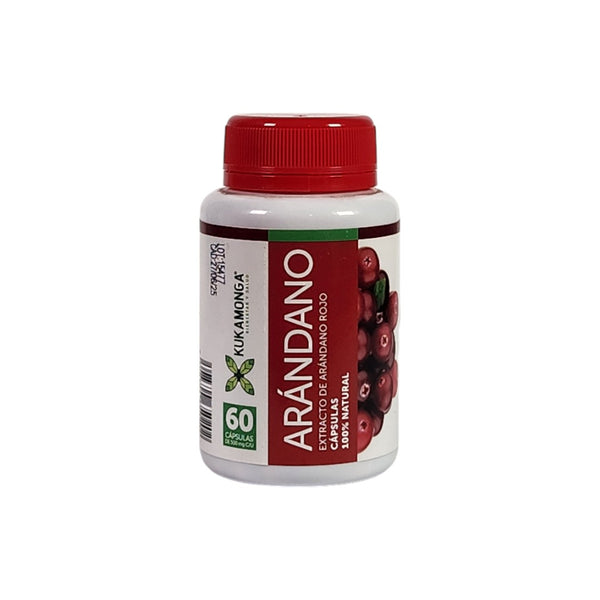 ARANDANO 60CAPS 500mg KUKAMONGA