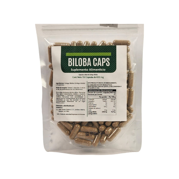 BILOA CAPS bolsita 150CAPS 400mg