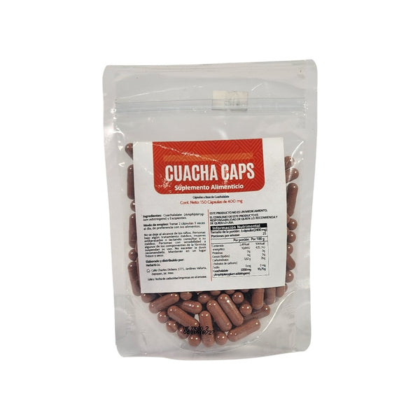 CAUACHA CAPS bolsita 150CAPS 400mg