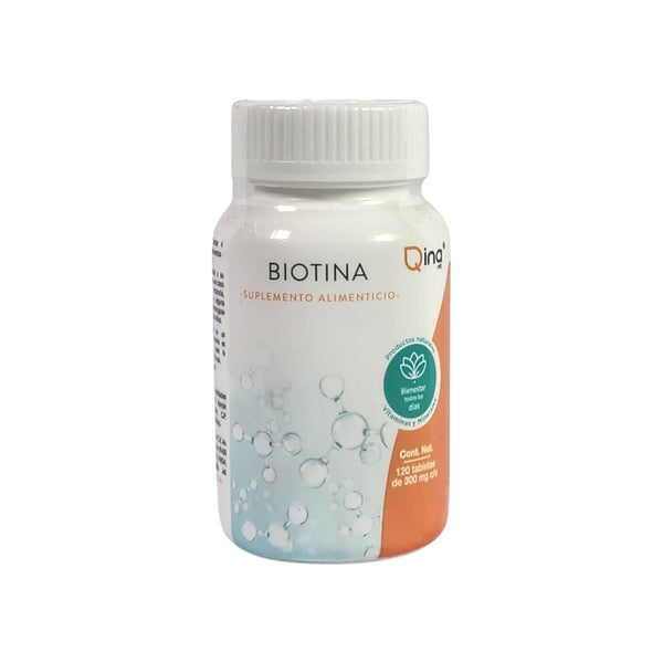 BIOTINA 120TAB 300mg QINA