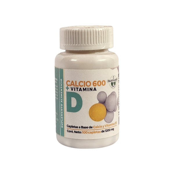 CALCIO 600 + VIT.D3 100CAPTL 1200mg