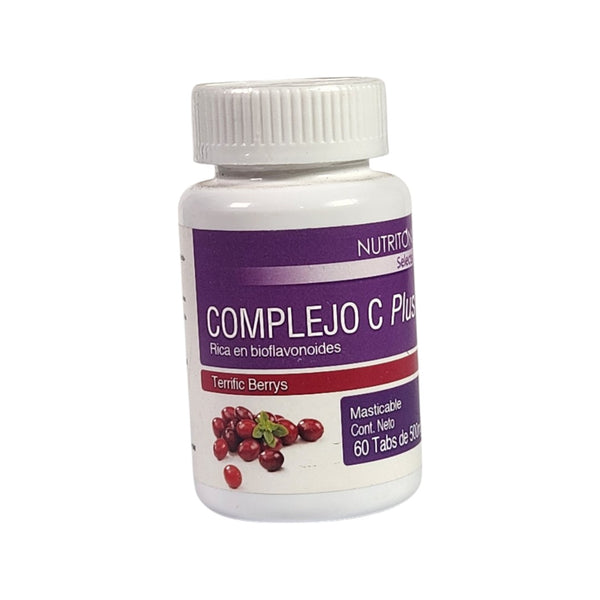 COMPLEJO C (FRUTOS ROJOS) PLUS 60TABS 500mg
