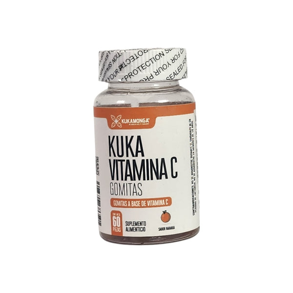GOMITAS KUKA VITAMINA C NARANJA 60pz